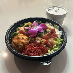 build your own poke bowl