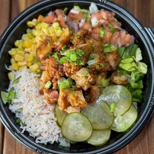 Chicken Poke
