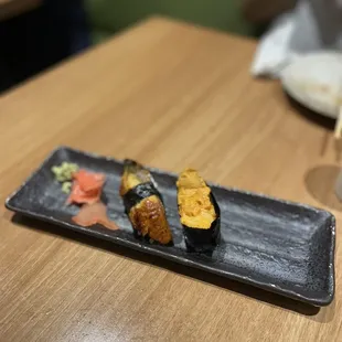 Eel and Japanese Uni