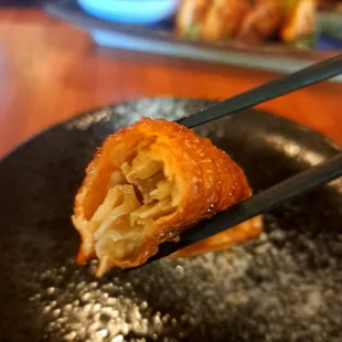 Crispy gyoza