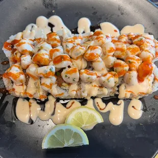 Spicy Tuna &amp; Scallop Roll