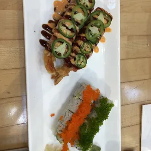 UFO Roll and Chesapeek Roll