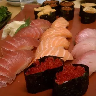 food, sashimi, sushi and sashimi, sushi