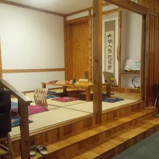 Tatami room for private parties and reservations