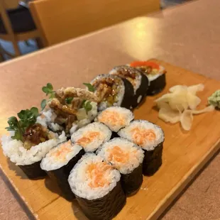 Spicy Salmon Sushi