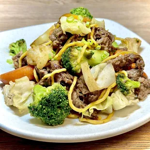 Beef Yaki soba