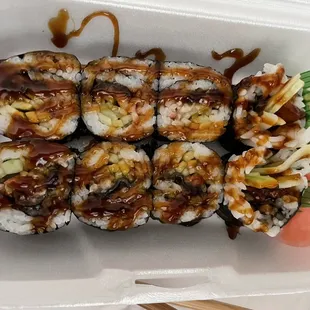 Unagi Maki (to go w/out avo)