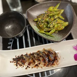 Garlic Edamame