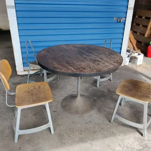 Outdoor seats