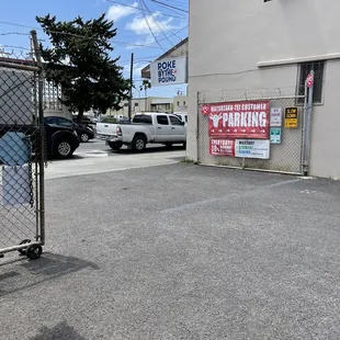 Entrance and exit.