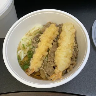 Shrimp Beef Udon
