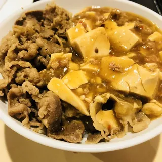 Mapo Tofu Beef Rice Bowl