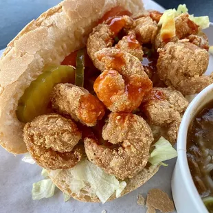 Fried Shrimp Po'Boy