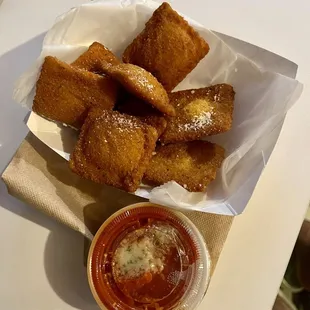 Toasted ravioli