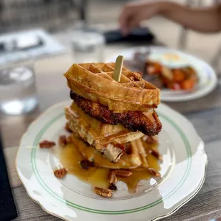 Chicken and Waffles