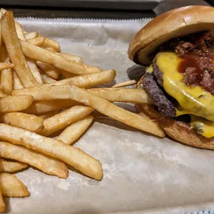 Texas BBQ smash burger