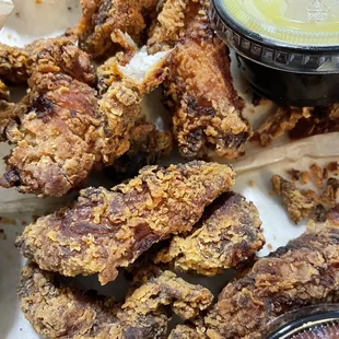 Over cooked and dry chicken tenders