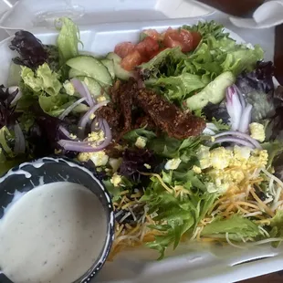 Fried Chicken Cobb Salad