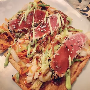 Tuna Flatbread