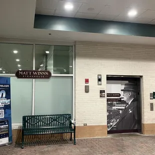 Exterior Elevator to restaurant on floor 6