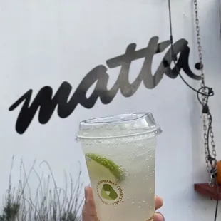 Soda Chanh (mint lime soda)