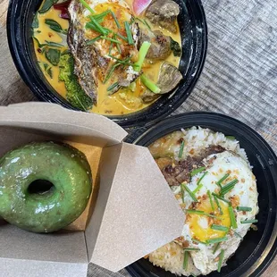 Pandan donut. Do it!