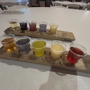 Wine flights