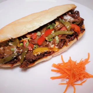 Bull Go Gi Cheesesteak Sandwich