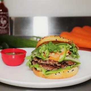 Banh. Com Smash Burger Sandwich