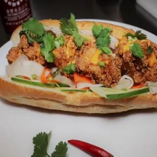 Fried Chick Banh Mi Sandwich