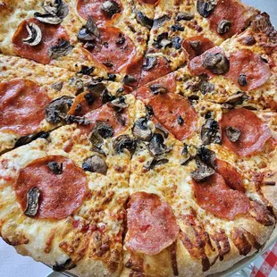 Pepperoni Mushroom