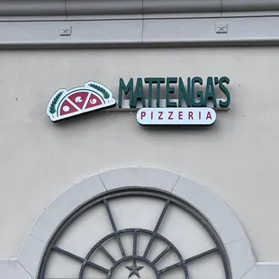the front of the building