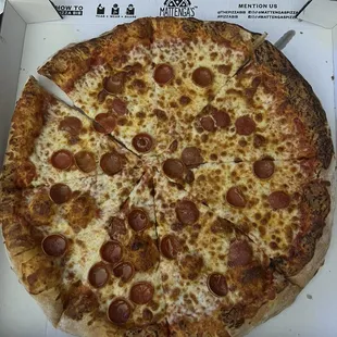 16 " Half Half Combo