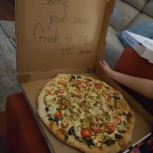 Greek Pizza