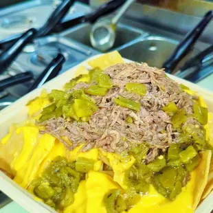 nachos, food