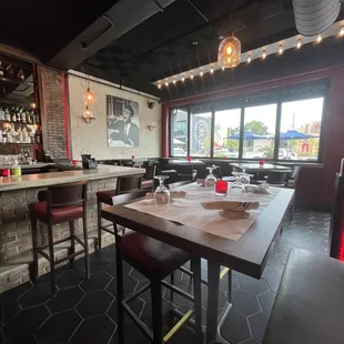 Bar area