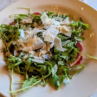 Beef carpaccio