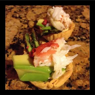 Crab, Avocado and Asparagus Salad