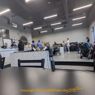 sushi and sashimi, interior