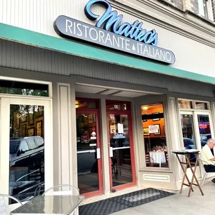 Restaurant front