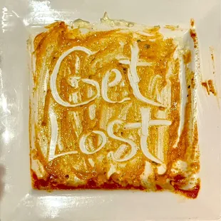 a piece of lasagna
