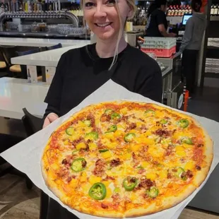 Our delicious NY-Style Pizza