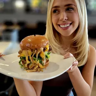 Our delicious 'Out and In' Burger!