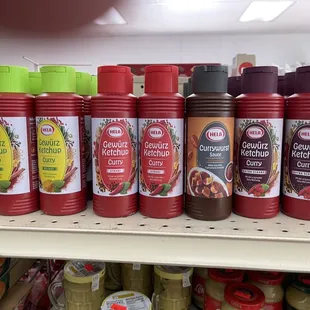 Sauces and ketchups