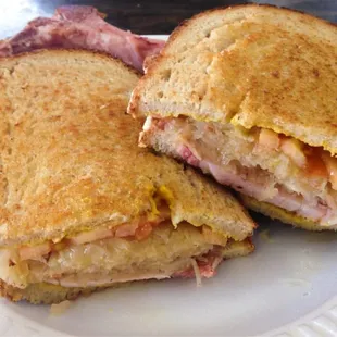 Smoked Pork Chop Sandwich