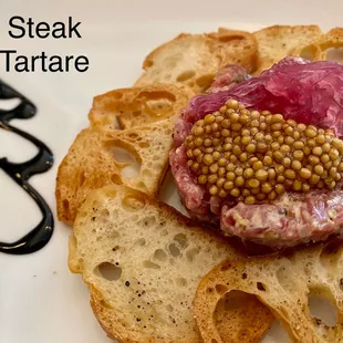 1st up ...Steak Tartare