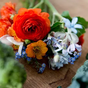 Fresh cut flowers from the Matthews Farm.