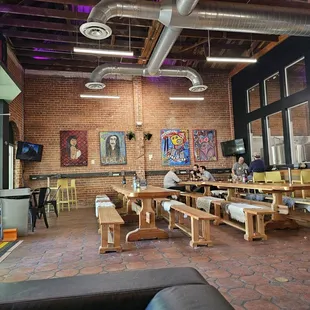 A wonderful, relaxing, and cool indoor space