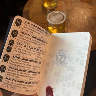 Brewery passport