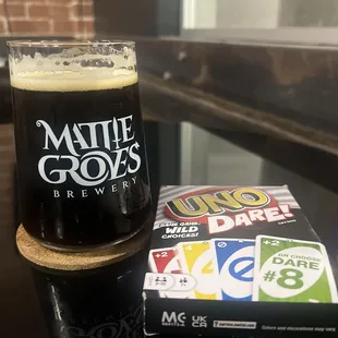 Stout,  it bad pricing either.